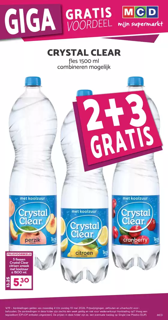 Catalogus van MCD Supermarkt in Roodeschool | Actuele speciale acties | 2026-05-04T00:00:00.000Z - 2026-05-10T00:00:00.000Z