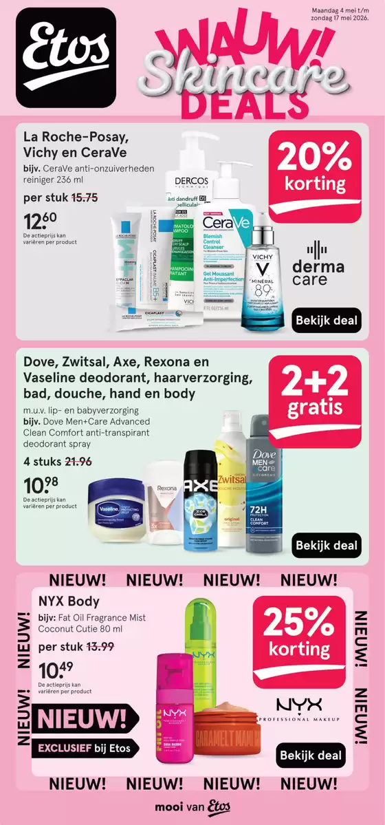 Catalogus van Etos in Valkenburg (Zuid-Holland) | Etos Folder van deze week | 2026-05-04T00:00:00.000Z - 2026-05-10T00:00:00.000Z