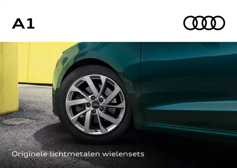 Catalogus van Audi in Zwinderen | Brochure Audi A1 lichtmetalen wielensets a | 2026-05-05T00:00:00.000Z - 2026-05-19T00:00:00.000Z