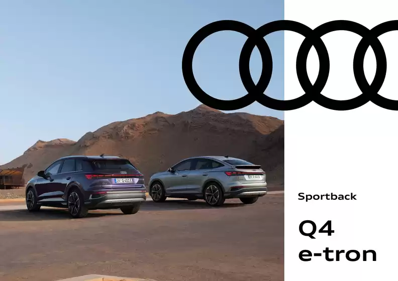 Catalogus van Audi in Zwinderen | Brochure Audi Q4 e tron f | 2026-05-05T00:00:00.000Z - 2026-05-19T00:00:00.000Z