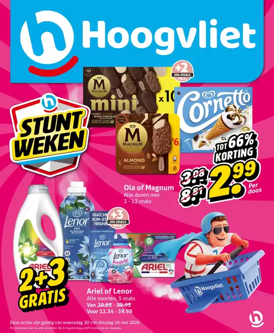 Catalogus van Hoogvliet in Nijmegen | Exclusieve deals voor onze klanten | 2026-05-20T00:00:00.000Z - 2026-05-26T00:00:00.000Z