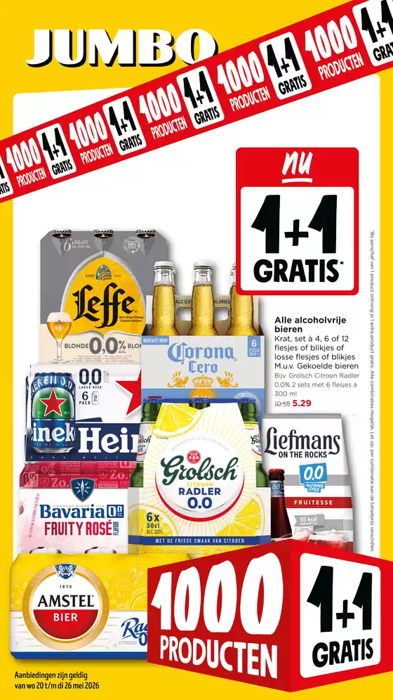 Catalogus van Jumbo | Jumbo actiefolder pjwe 21 | 2026-05-20T00:00:00.000Z - 2026-05-26T00:00:00.000Z