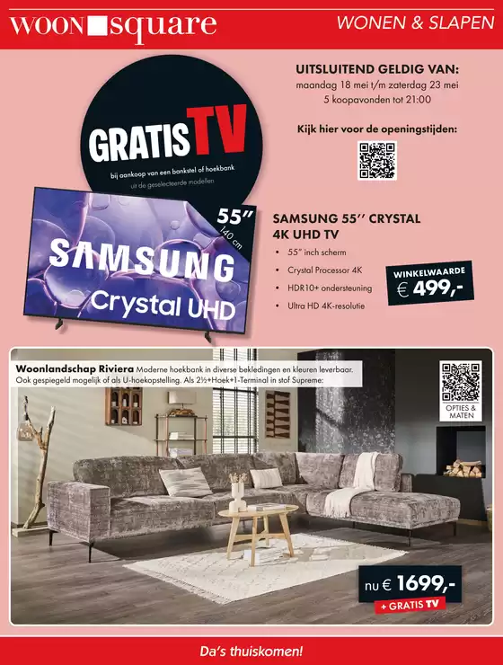 Catalogus van Woonsquare in Gouda | Woonsquare folder | 2026-05-18T00:00:00.000Z - 2026-05-23T00:00:00.000Z