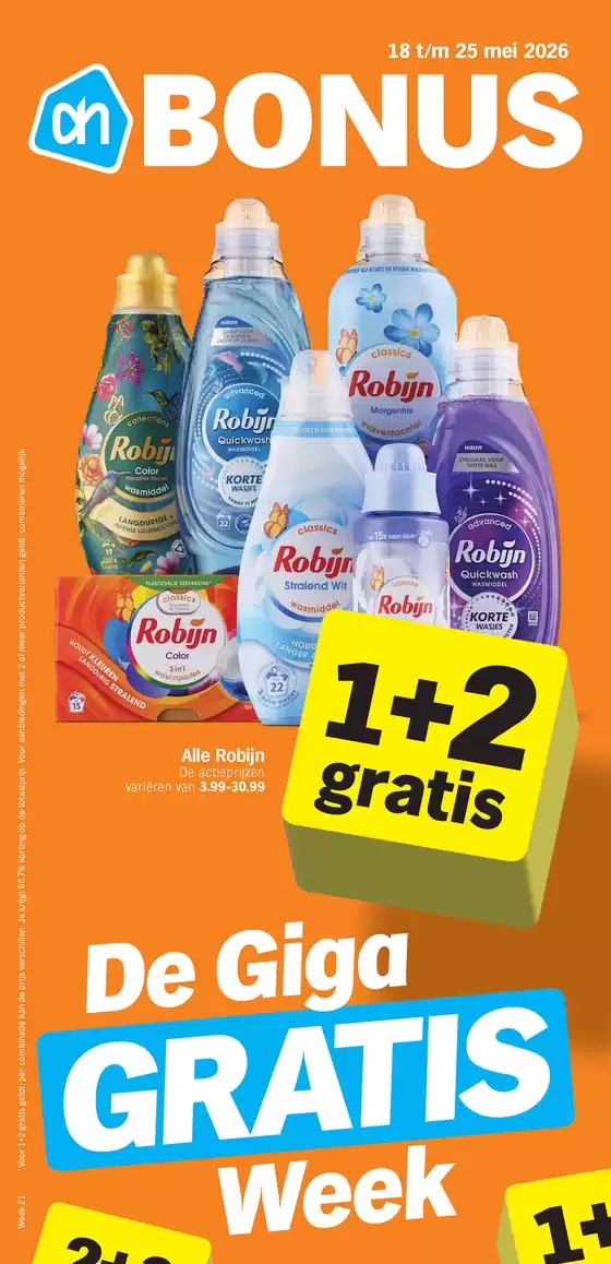 Catalogus van Albert Heijn | Geweldig aanbod voor koopjesjagers | 2026-05-18T00:00:00.000Z - 2026-05-25T00:00:00.000Z