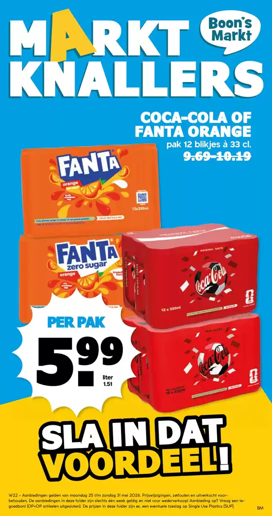 Catalogus van Boon's Markt | Topaanbiedingen voor alle koopjesjagers | 2026-05-25T00:00:00.000Z - 2026-05-31T00:00:00.000Z