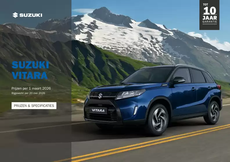 Catalogus van Suzuki | vitara | 2026-05-22T00:00:00.000Z - 2026-06-05T00:00:00.000Z