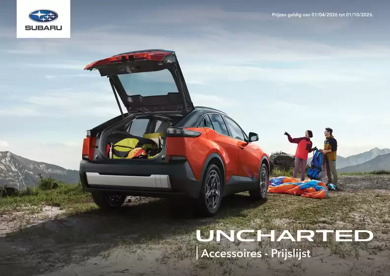 Catalogus van Subaru | Geweldig aanbod voor koopjesjagers | 2026-04-01T00:00:00.000Z - 2026-10-01T00:00:00.000Z