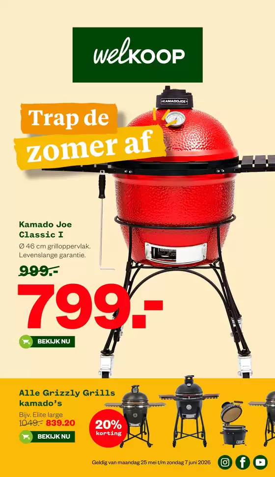Catalogus van Welkoop in Hoogezand | Geweldige kortingen op geselecteerde producten | 2026-05-25T00:00:00.000Z - 2026-06-07T00:00:00.000Z