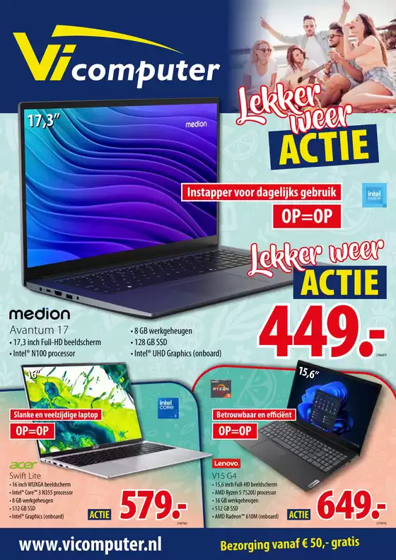 Catalogus van Vicomputer in Amsterdam | Lekker Weer Actie | 2026-05-29T00:00:00.000Z - 2026-05-29T00:00:00.000Z