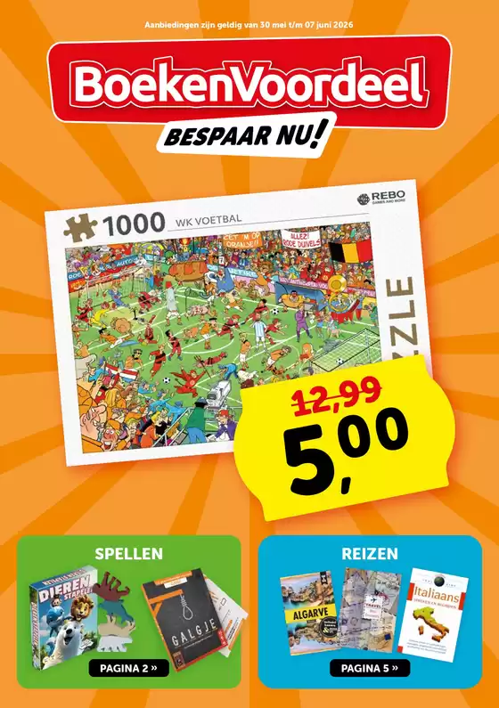 Catalogus van Boekenvoordeel in Eindhoven | Kortingen en acties | 2026-05-30T00:00:00.000Z - 2026-06-07T00:00:00.000Z