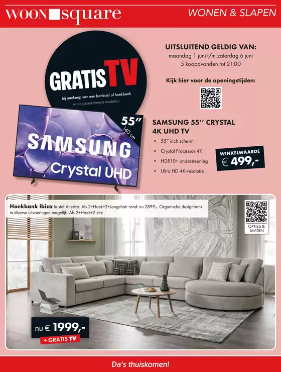 Catalogus van Woonsquare in Zwolle | Woonsquare folder | 2026-06-01T00:00:00.000Z - 2026-06-06T00:00:00.000Z