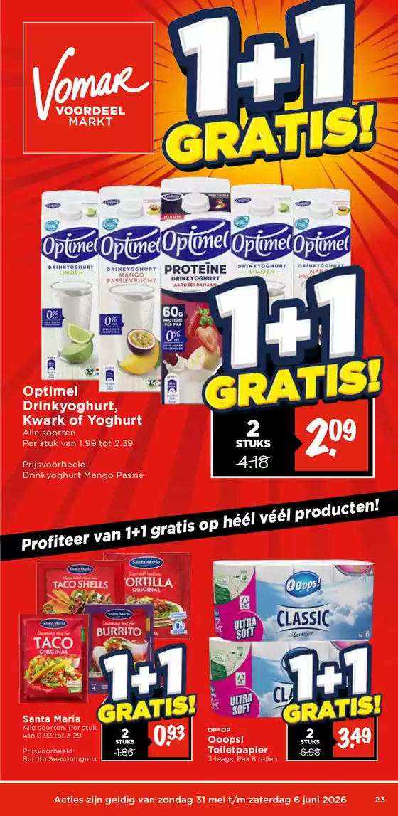 Catalogus van Vomar | De beste aanbiedingen van Nederland | 2026-05-31T00:00:00.000Z - 2026-06-06T00:00:00.000Z