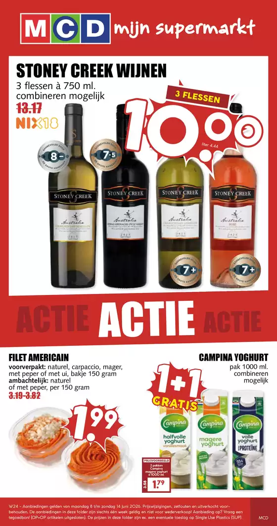 Catalogus van MCD Supermarkt in Oss | Actuele speciale acties | 2026-06-08T00:00:00.000Z - 2026-06-14T00:00:00.000Z