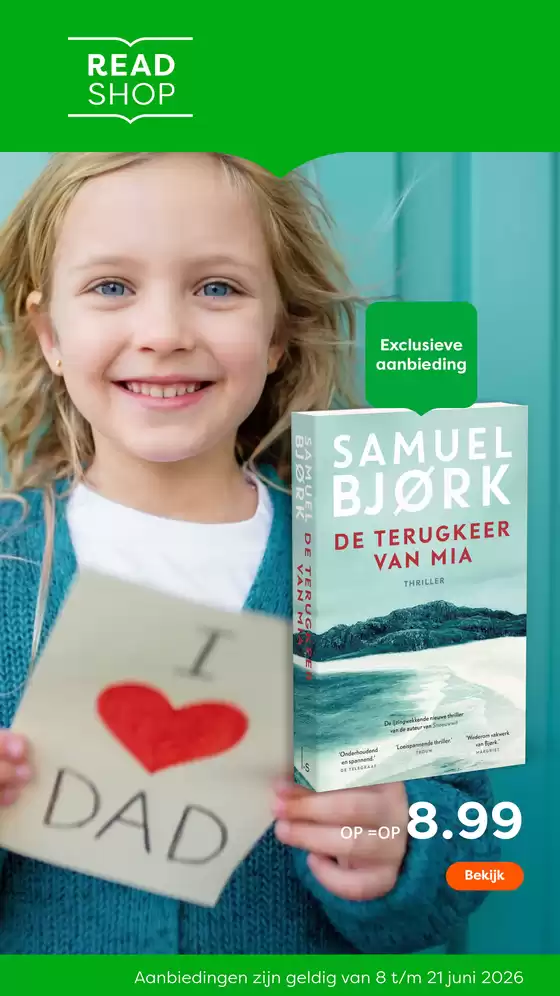 Catalogus van The Read Shop in Rotterdam | Exclusieve deals en koopjes | 2026-06-08T00:00:00.000Z - 2026-06-21T00:00:00.000Z