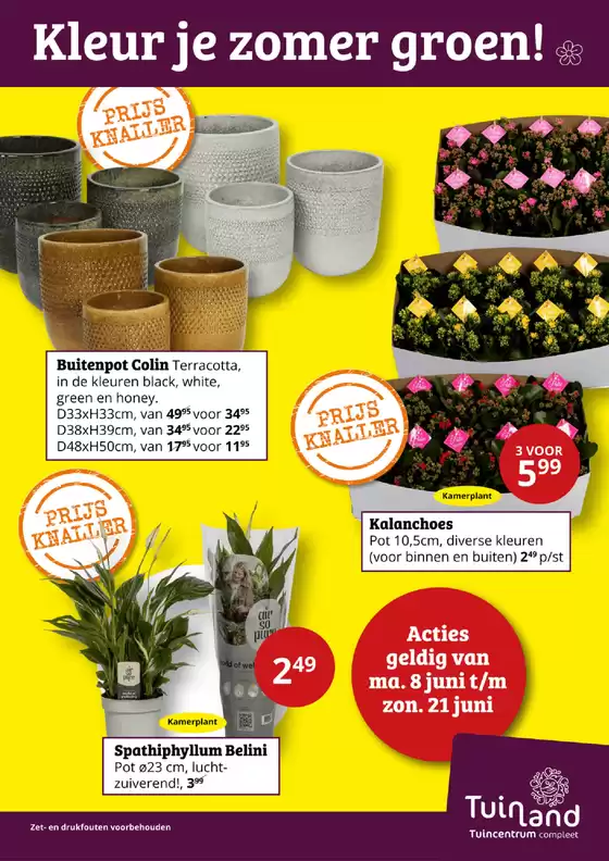 Catalogus van Tuinland | Exclusieve deals en koopjes | 2026-06-08T00:00:00.000Z - 2026-06-21T00:00:00.000Z