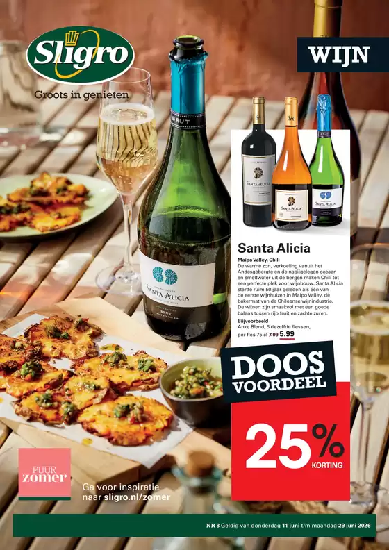 Catalogus van Sligro | Wijn 08 2026 | 2026-06-11T00:00:00.000Z - 2026-06-29T00:00:00.000Z