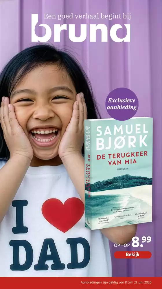 Catalogus van Bruna in Rotterdam | Bruna folder | 2026-06-08T00:00:00.000Z - 2026-06-21T00:00:00.000Z