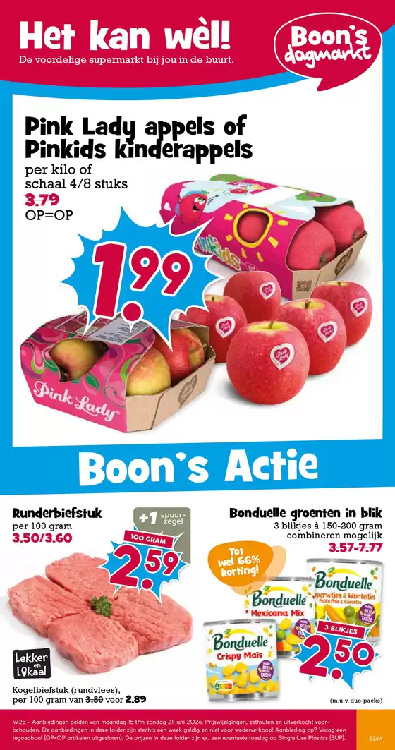 Catalogus van Boon's Markt in Apeldoorn | Geweldig aanbod voor koopjesjagers | 2026-06-15T00:00:00.000Z - 2026-06-21T00:00:00.000Z