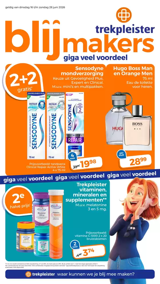 Catalogus van Trekpleister in Maarheeze | Geweldige kortingen op geselecteerde producten | 2026-06-16T00:00:00.000Z - 2026-06-28T00:00:00.000Z