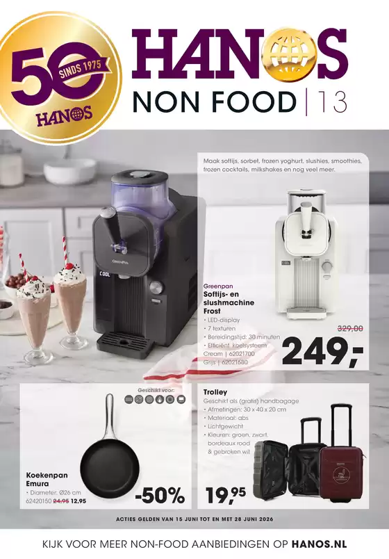 Catalogus van HANOS in Klarenbeek | HANOS Courant 13 Non-food | 2026-06-15T00:00:00.000Z - 2026-06-28T00:00:00.000Z