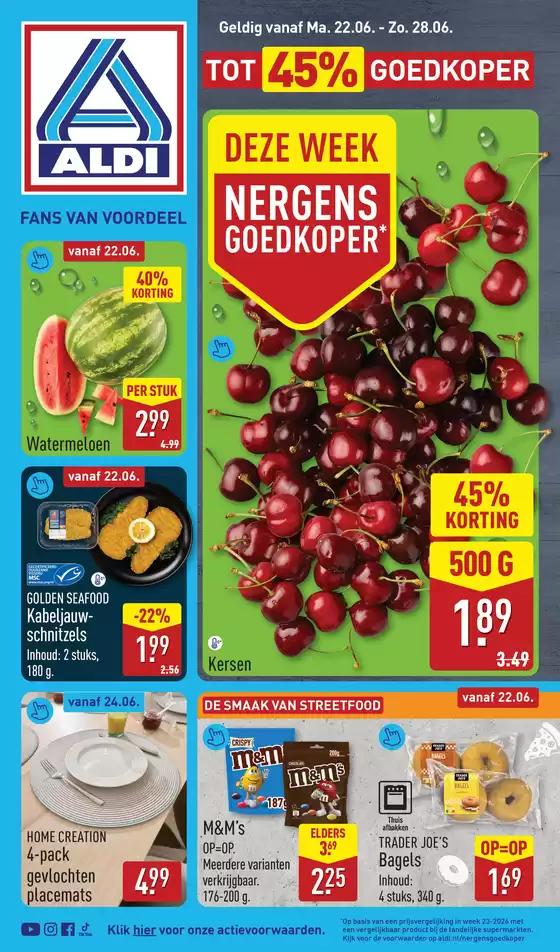 Catalogus van Aldi | Actuele speciale acties | 2026-06-22T00:00:00.000Z - 2026-06-28T00:00:00.000Z