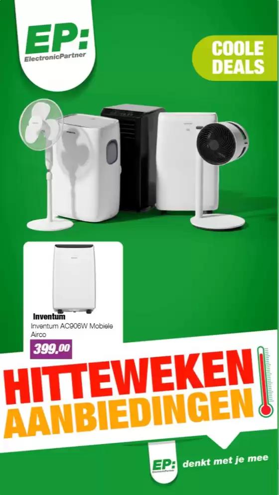 Catalogus van EP in Almelo | Hitteweken Aanbiedingen | 2026-06-17T00:00:00.000Z - 2026-06-27T00:00:00.000Z
