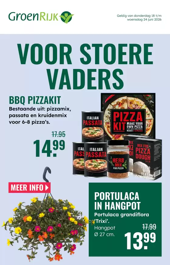 Catalogus van GroenRijk | Aanbiedingen voor koopjesjagers | 2026-06-18T00:00:00.000Z - 2026-06-24T00:00:00.000Z