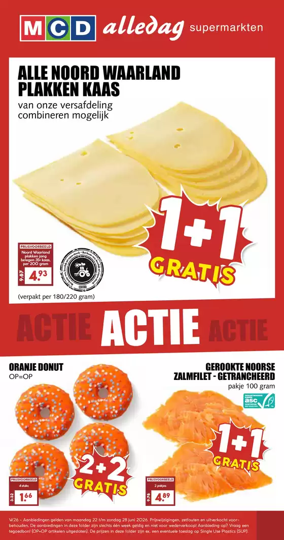 Catalogus van MCD Supermarkt in Lepelstraat | Grote selectie aanbiedingen | 2026-06-22T00:00:00.000Z - 2026-06-28T00:00:00.000Z