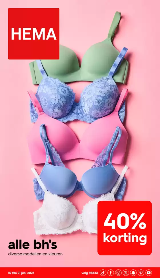 Catalogus van Hema | Hema folder | 2026-06-15T00:00:00.000Z - 2026-06-21T00:00:00.000Z