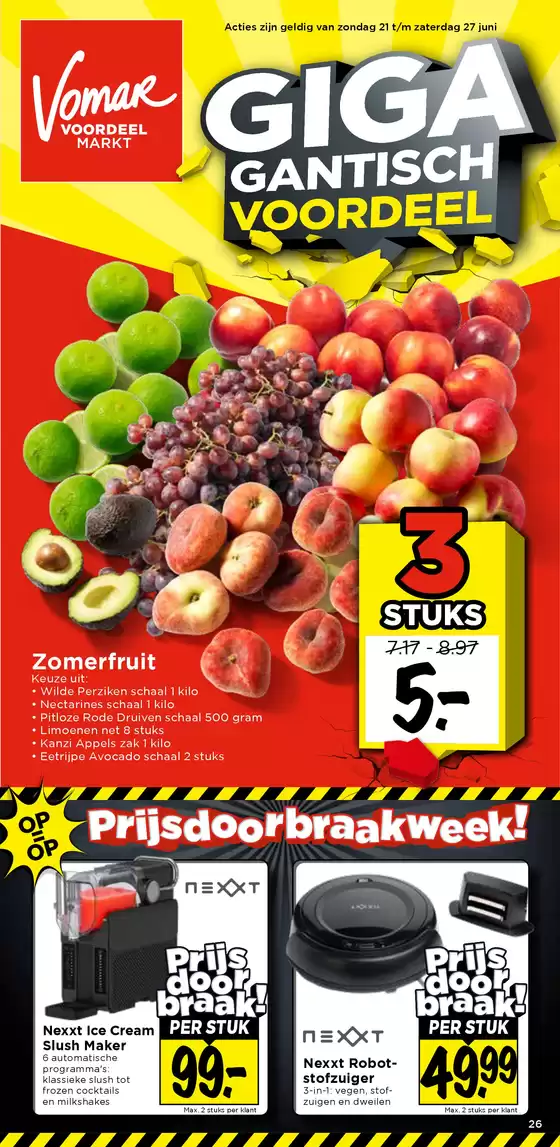 Catalogus van Vomar in Silvolde | Folder van volgende week | 2026-06-21T00:00:00.000Z - 2026-06-27T00:00:00.000Z