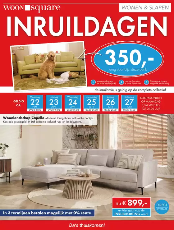 Catalogus van Woonsquare in Donkerbroek | Woonsquare folder | 2026-06-22T00:00:00.000Z - 2026-06-27T00:00:00.000Z