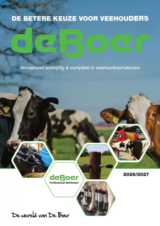 Catalogus van De Boer Drachten in Emmen | De Betere Keuze Voor Veehouders | 2026-06-23T00:00:00.000Z - 2027-06-30T00:00:00.000Z