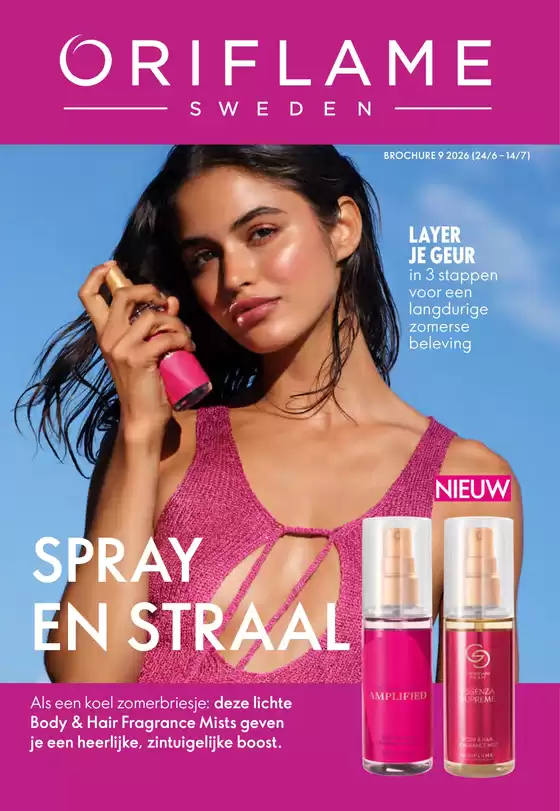 Catalogus van Oriflame in Lies | Onze beste deals voor u | 2026-06-24T00:00:00.000Z - 2026-07-14T00:00:00.000Z