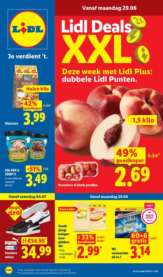 Catalogus van Lidl in Feanwalden | 2906 - 0507 | 2026-06-29T00:00:00.000Z - 2026-07-05T00:00:00.000Z