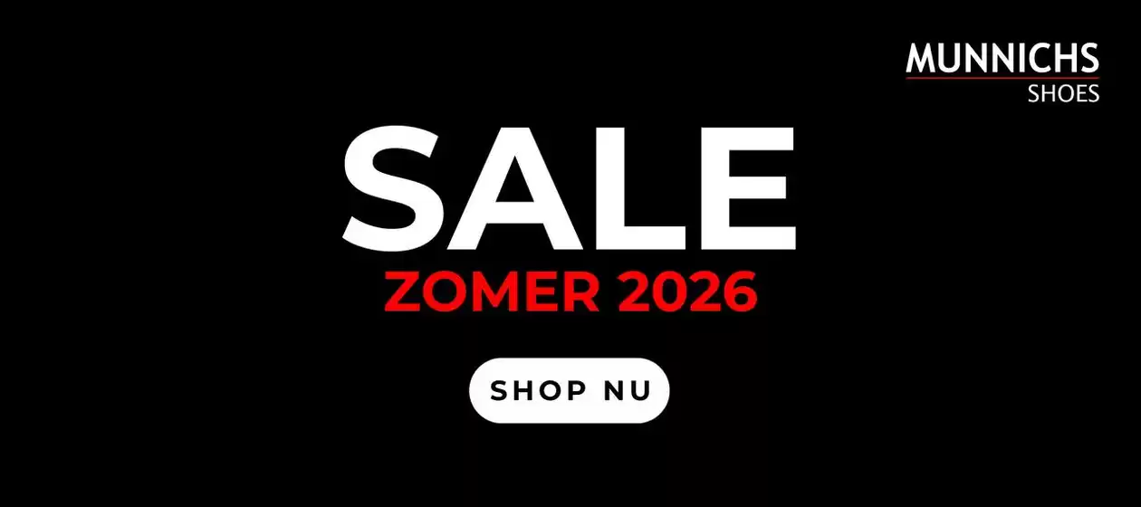 Catalogus van Munnichs Shoes in Heerenveen | Munnichs Shoes Verkoop | 2026-06-26T00:00:00.000Z - 2026-07-10T00:00:00.000Z