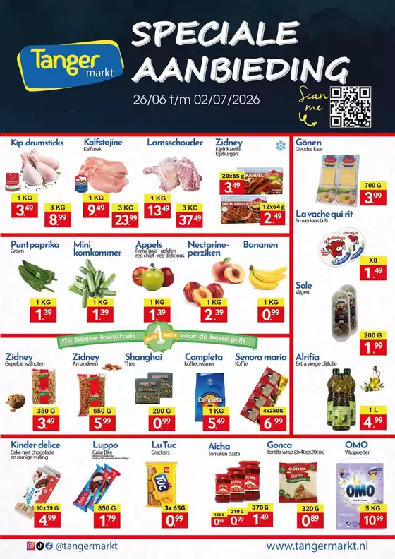 Tanger Markt folder in Hardinxveld-Giessendam | Speciale Aanbieding | 2026-06-26T00:00:00.000Z - 2026-07-02T00:00:00.000Z