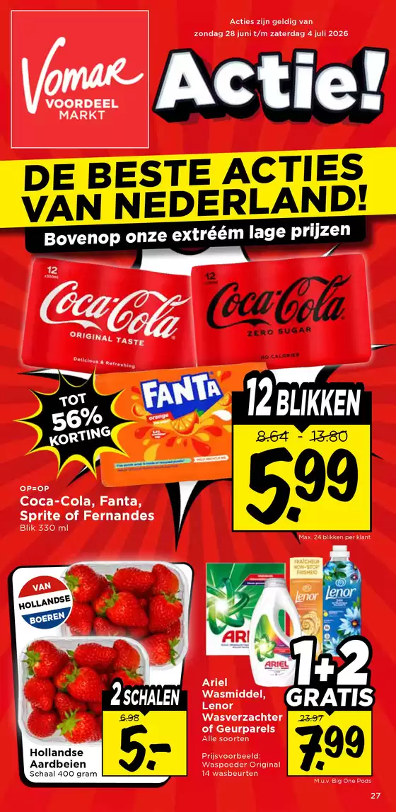 Catalogus van Vomar | De beste aanbiedingen van Nederland | 2026-06-28T00:00:00.000Z - 2026-07-04T00:00:00.000Z