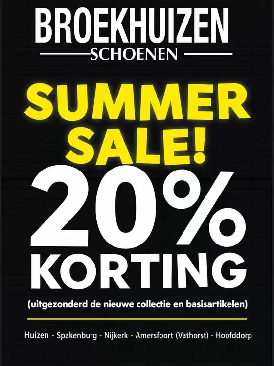 Catalogus van Broekhuizen Schoenen | Summer Sale! | 2026-07-01T00:00:00.000Z - 2026-07-15T00:00:00.000Z