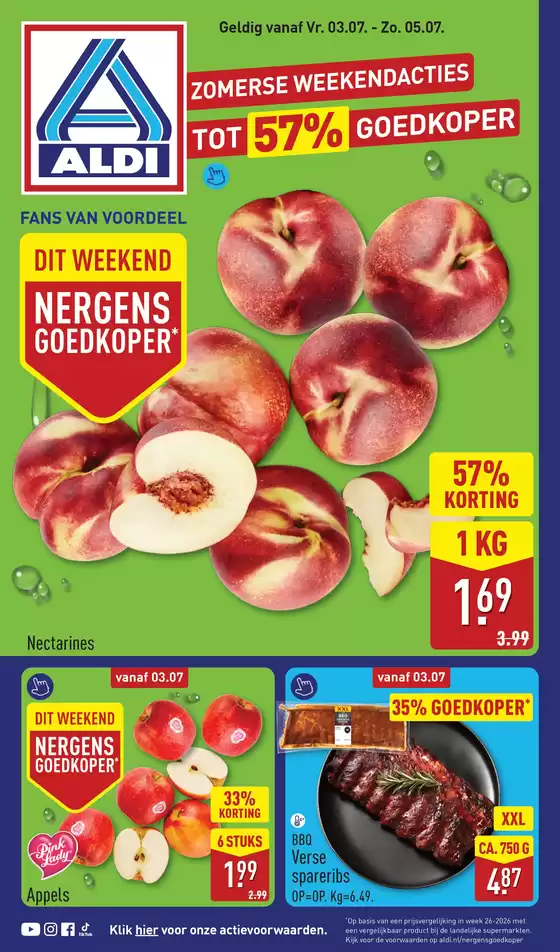 Aldi folder in Harderwijk | Bespaar nu met onze deals | 2026-07-03T00:00:00.000Z - 2026-07-05T00:00:00.000Z