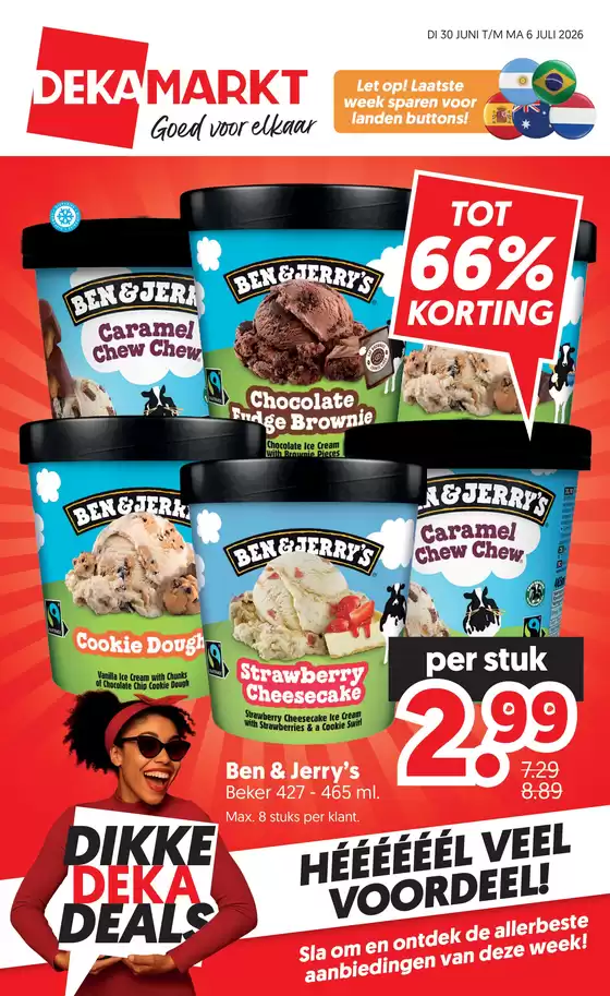 Dekamarkt folder | Bespaar nu met onze deals | 2026-06-30T00:00:00.000Z - 2026-07-06T00:00:00.000Z