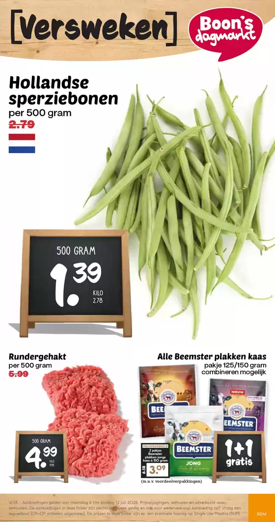 Boon's Markt folder | Exclusieve deals voor onze klanten | 2026-07-06T00:00:00.000Z - 2026-07-12T00:00:00.000Z