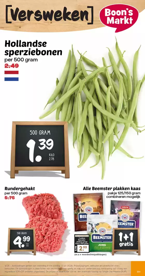Boon's Markt folder | Geweldige kortingen op geselecteerde producten | 2026-07-06T00:00:00.000Z - 2026-07-12T00:00:00.000Z