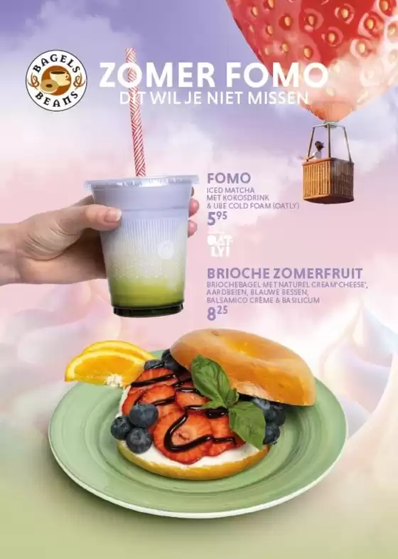 Catalogus van Bagels & Beans | Zomer Fomo | 2026-07-06T00:00:00.000Z - 2026-07-20T00:00:00.000Z