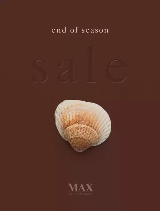 Catalogus van Max Store in 's-Heer-Arendskerke | End Of Season Sale | 2026-07-06T00:00:00.000Z - 2026-07-20T00:00:00.000Z