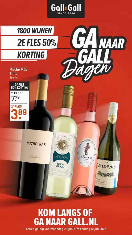 Catalogus van Gall & Gall | Actuele speciale acties | 2026-06-29T00:00:00.000Z - 2026-07-12T00:00:00.000Z