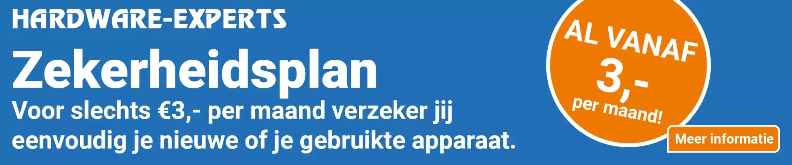 Catalogus van Hardware Expert | Zekerheidsplan | 2026-07-06T00:00:00.000Z - 2026-07-20T00:00:00.000Z