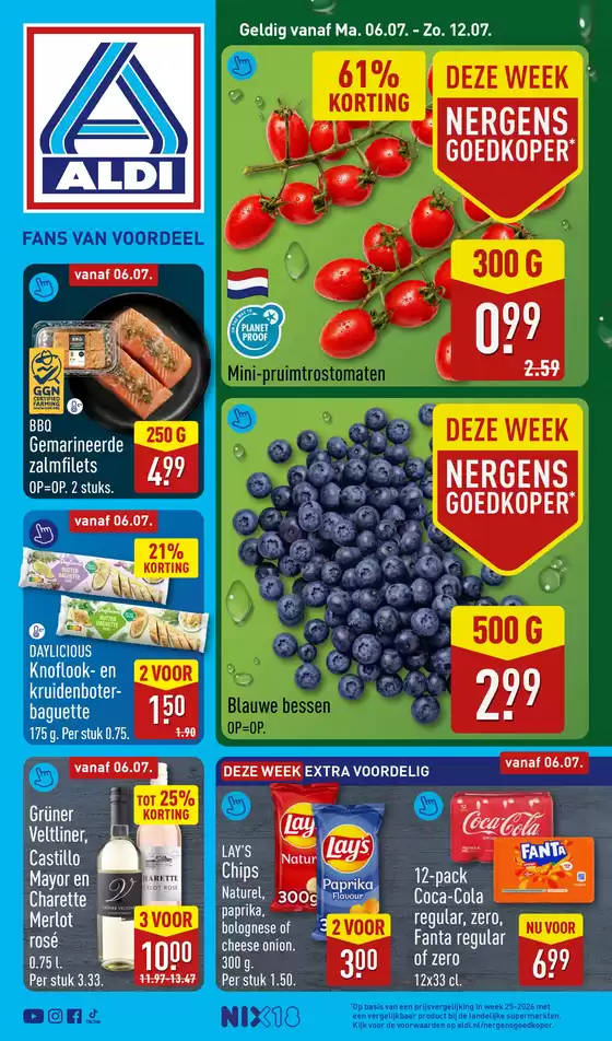 Catalogus van Aldi | Aldi folder | 2026-07-06T00:00:00.000Z - 2026-07-12T00:00:00.000Z