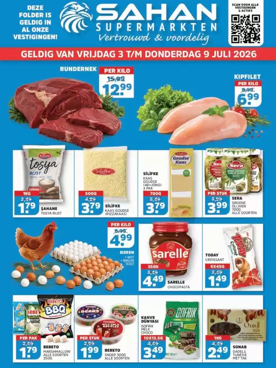 Sahan Supermarkten folder in Rijssen | Sahan Supermarkten Verkoop | 2026-07-03T00:00:00.000Z - 2026-07-09T00:00:00.000Z