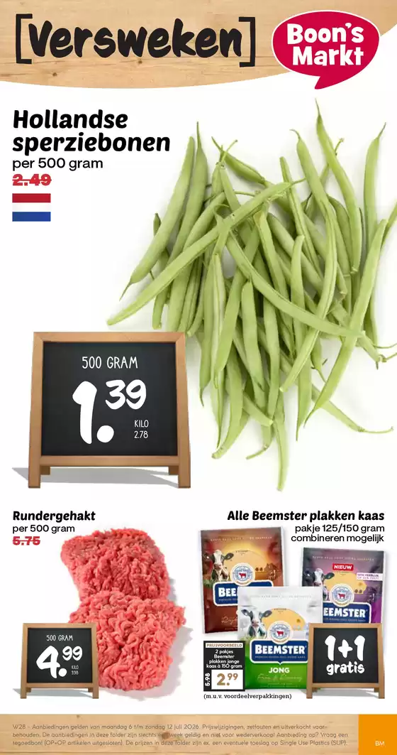 Catalogus van Boon's Markt | Exclusieve koopjes | 2026-07-06T00:00:00.000Z - 2026-07-12T00:00:00.000Z