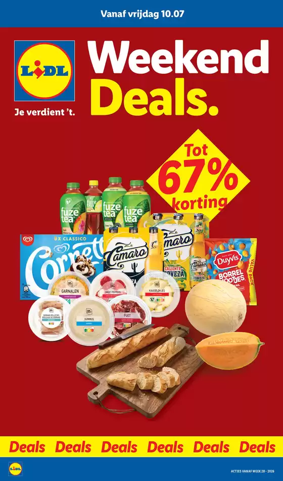 Catalogus van Lidl in Voorst Gem Voorst | Weekenddeals | 2026-07-13T00:00:00.000Z - 2026-07-19T00:00:00.000Z
